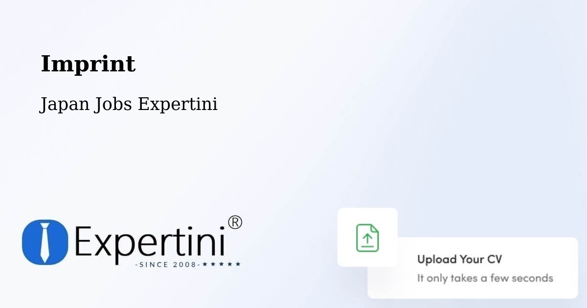 Imprint – Kai Shi - Japan Jobs Expertini